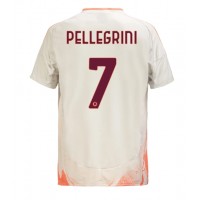 Camiseta AS Roma Lorenzo Pellegrini #7 Visitante Equipación 2024-25 manga corta